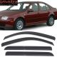 Fits 99-05 Volkswagen Jetta Sedan Acrylic Window Visor Wind Deflector Rain Guard