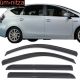 Fits 12-18 Toyota Prius V Window Visors Air Deflector Rain Guard Acrylic 4Pc Set