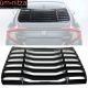 Fits 16-21 Honda Civic Sedan IKON Style Rear Window Louver Cover ABS Matte Black
