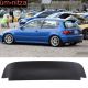 Fits 92-95 Honda Civic Duckbill Painted Matte Black Roof Spoiler Wing
