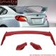 Fits 12-16 Subaru Impreza 15-21 WRX STI Style Trunk Spoiler Painted Pure Red M7Y