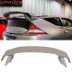 Fits 11-15 Honda CR-Z CRZ Mugen Style Trunk Spoiler Wing Lip Unpainted Gray ABS