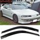 Fits 92-96 Honda Prelude BA8 BB2 Window Visors Acrylic Sun Rain Deflectors 2PC