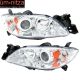 Fits 04-07 Mazda 3 4Dr Sedan CCFL Halo Chrome Projector Headlights