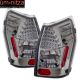 Fits 05-08 Dodge Magnum LED Tail Lights Chrome Lamps Pairs