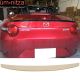 Fits 16-17 Mazda MX-5 Miata OE Factory Style Unpainted Trunk Spoiler - ABS