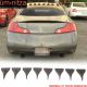 Fits Honda Universal Black V Style Generator Shark Fin Spoiler Wing Roof Trunk