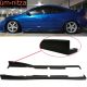 Fits 02-06 Acura RSX DC5 CS Style 2PCS Side Skirts Rocker Panels Extension PU