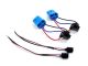 VW GOLF JETTA MK1 MK2 EURO TO NA HEADLIGHT WIRING KIT (H4 ADAPTERS + T10 CITY)