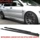 Fits 01-07 Mitsubishi Lancer EVO 7 8 9 OE Style PU Side Skirts Extensions