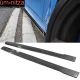 Fits 14-19 Fit BMW F82 M4 E Style Side Skirts Extension 2PC - Carbon Fiber CF