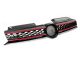 10-14 VW MK6 GOLF/GTI/JETTA SPORTWAGEN GTI STYLE GRILLE - BLACK w/ RED TRIM