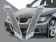 2009-2011 Fit BMW E90/E91 4D/5D OE Frost Clear or Smoke Front Bumper Reflector
