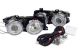 1984-1991 Fit BMW E30 3 Series DEPO Angel Eye Projector Glass Lens Headlights