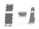 Fit BMW 3 Series E46 / E36 Convertible Aluminum With Rubber Insert Pedals / Footrest Dead Pedal / Handbrake