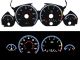 1999-2006 Fit BMW E46 3 Series Non-M3 Models - E92 M3 Style Glow Gauge Face Overlay Set