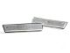 85-92 VW GOLF JETTA MK2 FRONT FENDER BANANA SIDE MARKER LIGHTS - CLEAR