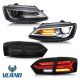 VLAND Projector/Dual Beam Headlights and Tail Lights For Volkswagen VW Jetta / Sagitar (NOT GLI) 2012-2018