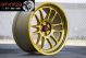 AodHan 18x9.5  AH07 5x100 +30 Gold Machined Face Wheel (1)