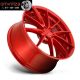 NICHE 20x9F/10.5R  SECTOR M213 5x120 +35 Gloss Red Wheels New Set