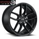 NICHE 19x9.5  VOSSO M203 5x4.5 +35 Matte Black Wheels New Set