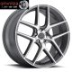 Milanni 20X10.5  9052 Tycoon 5x114.3 ET42 Graphite Machined Wheel (1)