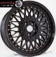 AodHan 18x8.5  AH05 5x114.3 +35 Full Black (Gold Rivet) Wheel (1)