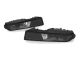 2002-2003 ACURA TL DEPO Stealth Matte Black Frame Glass Lens Fog Light Set
