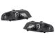 1996-1998 Audi A4 B5 DEPO Euro S4 Style Chrome or Black Projector Headlight With Clear Corner Signal Light