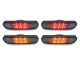 1999-2003 Lexus RX300 DEPO Clear or Smoke LED Front + Rear Bumper Side Marker Lights