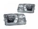 1981-1991 Mercedes S Class W126 DEPO Euro Glass Headlight Set with Optional Xenon