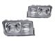 1984-1993 Mercedes Benz W201 190D / 190E EURO GLASS Lens Headlight with Fog Light with Optional Corner Light