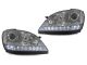 2006-2008 Mercedes M Class W164 DEPO LED Strip Projector Headlight With Optional Xenon HID