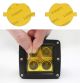 BMW 5-Series (01-03) Dome Fog Light Covers