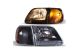 97-04 Ford F-150: Winjet Headlights - Black/Clear
