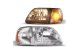 97-99 Ford Super Duty: Winjet Headlights - Chrome/Clear