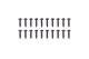 Stage Series Lightbar Bezel Screws (pack of 20)