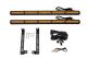 SS30 Dual Stealth Lightbar Kit for 2014-2019 Toyota 4Runner, Amber Combo