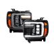 2015-2019 GMC SIERRA 2500/3500 LED PROJECTOR HEADLIGHTS (PAIR)