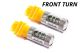 Front Turn Signal LEDs for 2011-2019 Ford Fiesta (pair)