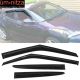 Fits 11-18 Hyundai Veloster Window Visors Acrylic Sun Guard Rain Deflector 4PC