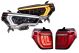 14-24 Toyota 4Runner Headlight & Tail Light Combo