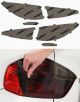 Mazda 3 Sedan (17-18) Tail Light Covers