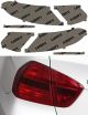 Mercedes C-Class Coupe (2017-2021) Tail Light Covers