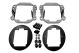 07-18 Jeep Wrangler JK Fog Mount Kit
