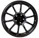 AodHan 18X9  AH06 5X100 +30 Black Rims Aggressive Fits Corolla Celica Wrx Brz