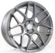 Aodhan Wheels LS002 Silver Machined MATTE BLACK GUNMETAL - PICK A SIZE