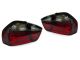 BMW E90 4D Blackline Style Red/Smoke 4Pcs DEPO Tail Lights