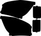 Cadillac XLR (04-  ) Headlight Covers