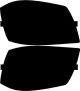 Dodge Magnum (04-  ) Headlight Covers